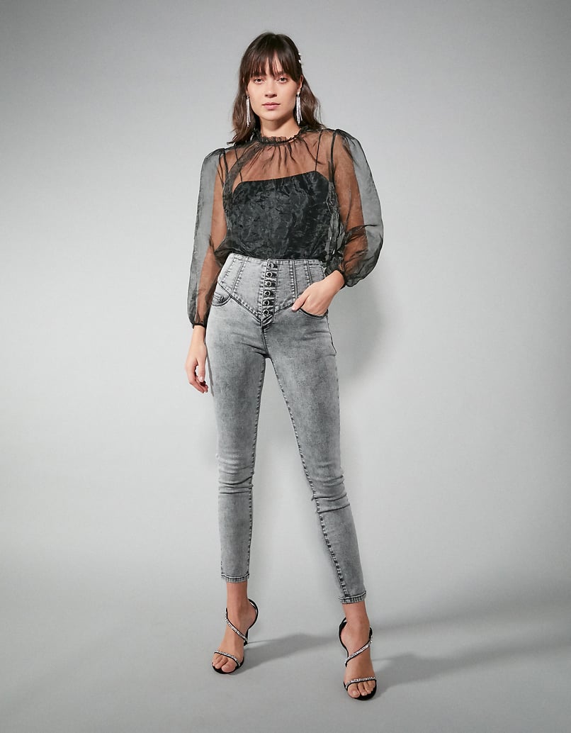 Very High Waist Corset Skinny Jeans | TALLY WEiJL Online Shop