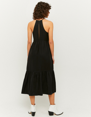 TALLY WEiJL, Μαύρο Midi Halter Φόρεμα for Women