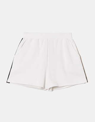 TALLY WEiJL, Weisse sportliche Basic Shorts for Women