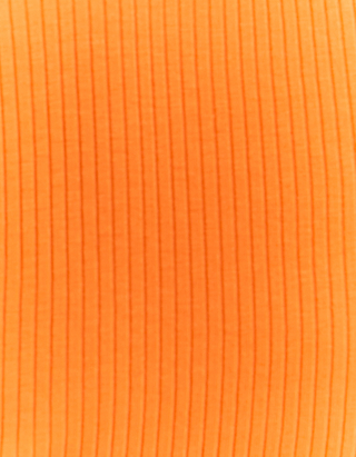 TALLY WEiJL, T-Shirt Orange Court Basique for Women
