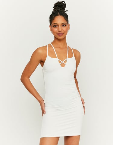 TALLY WEiJL, White Mini Dress for Women