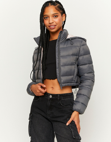 TALLY WEiJL, Graue Steppjacke for Women