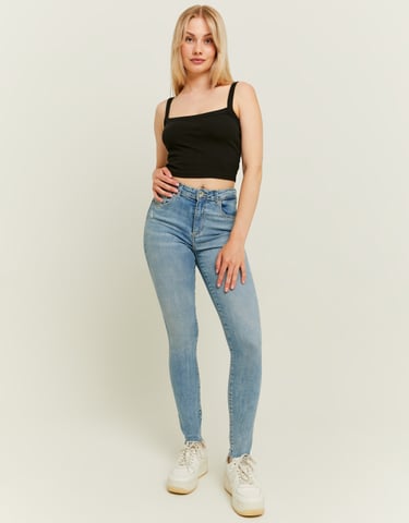 TALLY WEiJL, Mid-Waist-Skinny-Push-Up-Jeans for Women