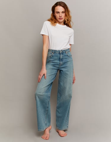 TALLY WEiJL, High Waist Wide Leg Jeans for Women