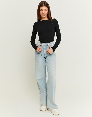 TALLY WEiJL, High Waist Wide Leg Jeans for Women