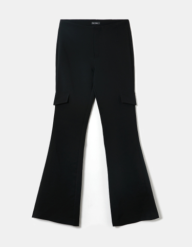 TALLY WEiJL, Black High Waist Wide Leg Trousers  for Women