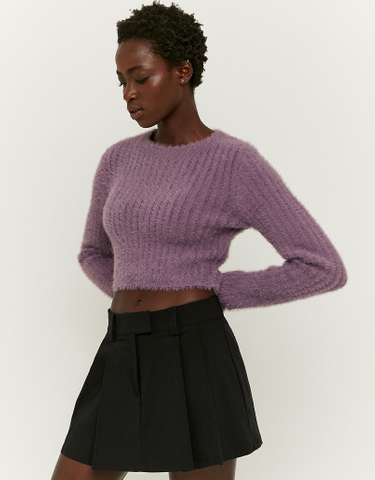 TALLY WEiJL, Pull Court Touché doux Violet for Women