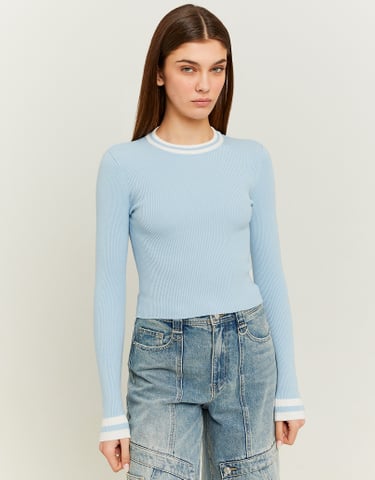 TALLY WEiJL, Pull court bleu for Women