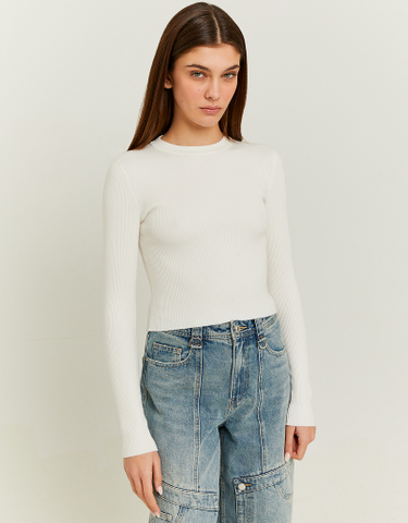 TALLY WEiJL, Pull court blanc for Women