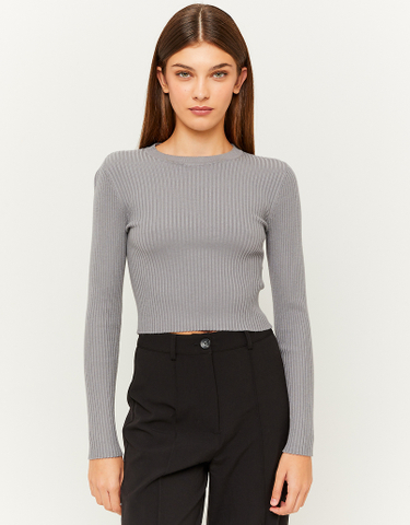 TALLY WEiJL, Pull en maille gris for Women