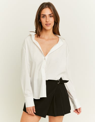 TALLY WEiJL, Camicia Oversize Bianca for Women