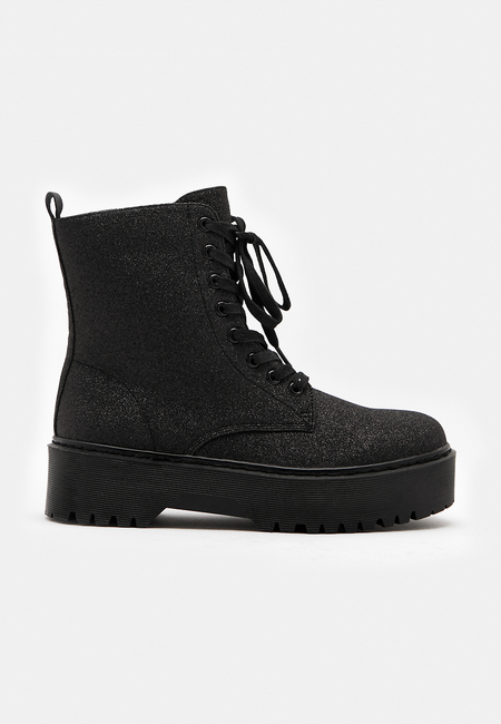 TALLY WEiJL, Bottines Lacées Noires for Women