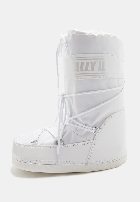 TALLY WEiJL, Bottes de Neige Blanches avec Logo for Women