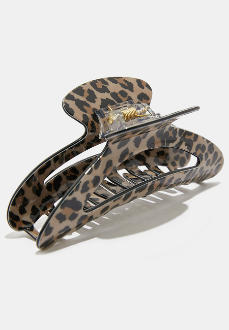 TALLY WEiJL, Pinza per Capelli Grande con Stampa Leopardata for Women