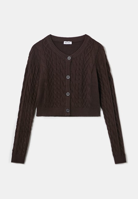 TALLY WEiJL, Cardigan In Maglia Intrecciata  for Women