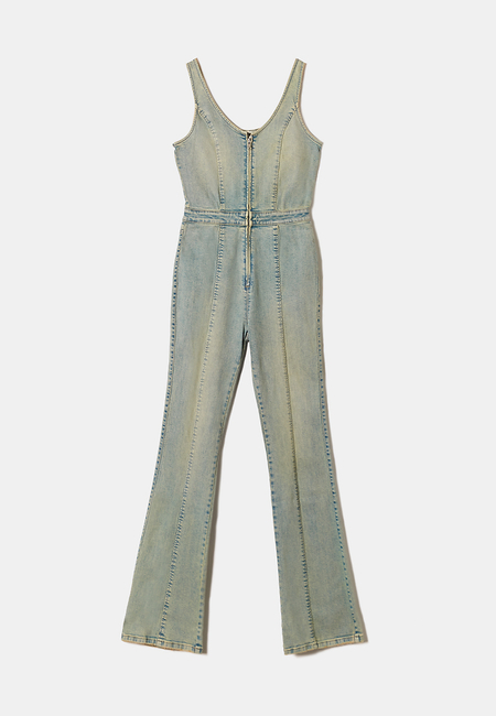 TALLY WEiJL, Stretch Denim Jumpsuit for Women