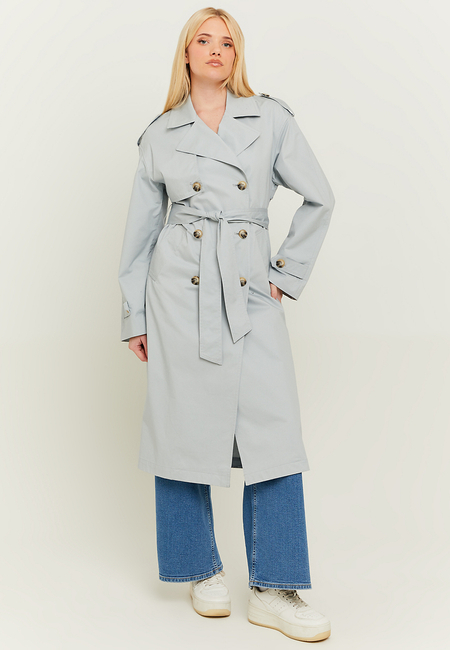 TALLY WEiJL, Long Trench Coat for Women