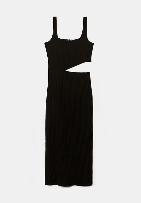 TALLY WEiJL, Schwarzes Basic Maxikleid for Women