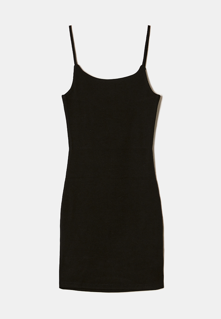 TALLY WEiJL, Black Basic Mini Dress for Women