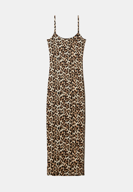 TALLY WEiJL, Vestito Lungo con Stampa Leopardata for Women