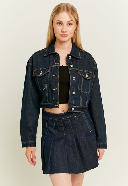 TALLY WEiJL, Veste en Jean Bleu Foncé for Women