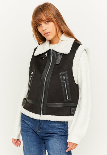 TALLY WEiJL, Veste style Aviateur sans manches for Women