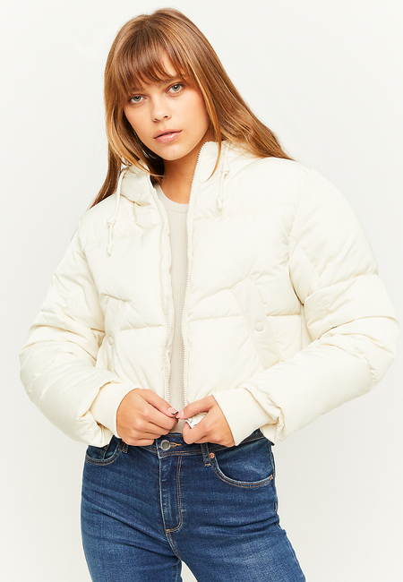 TALLY WEiJL, Beige gefütterte Jacke for Women