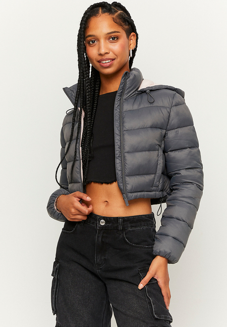 TALLY WEiJL, Graue Steppjacke for Women