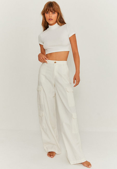 TALLY WEiJL, Wide Leg Cargo Trousers for Women