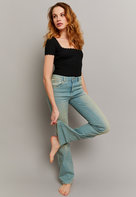 TALLY WEiJL, Jeans Push Up a Zampa a Vita Media for Women