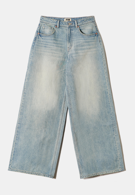 TALLY WEiJL, Mid Waist Palazzo Jeans for Women