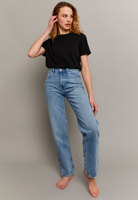 TALLY WEiJL, High Waist Straight Leg Jeans for Women