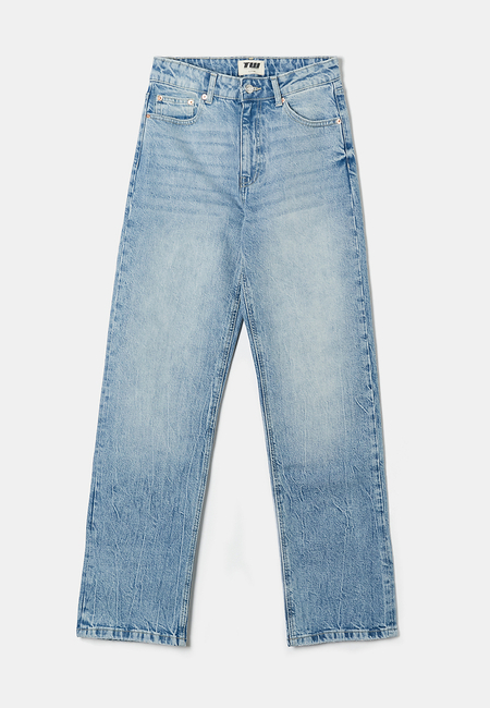 TALLY WEiJL, High Waist Straight Leg Jeans for Women