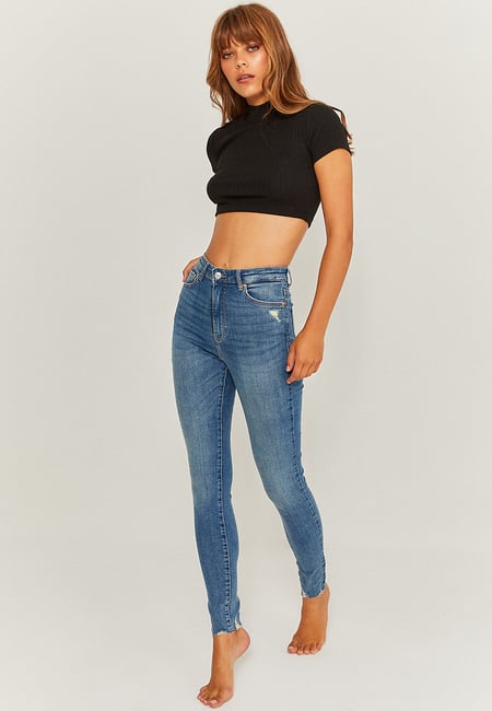 TALLY WEiJL, Jeans Skinny A Vita Alta for Women