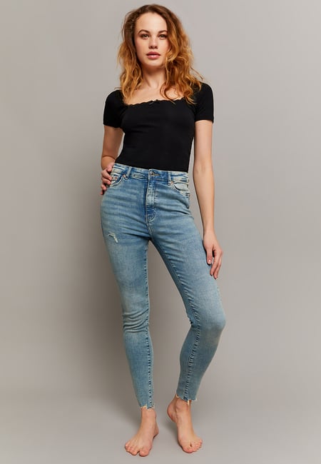 TALLY WEiJL, Jeans Skinny A Vita Alta for Women