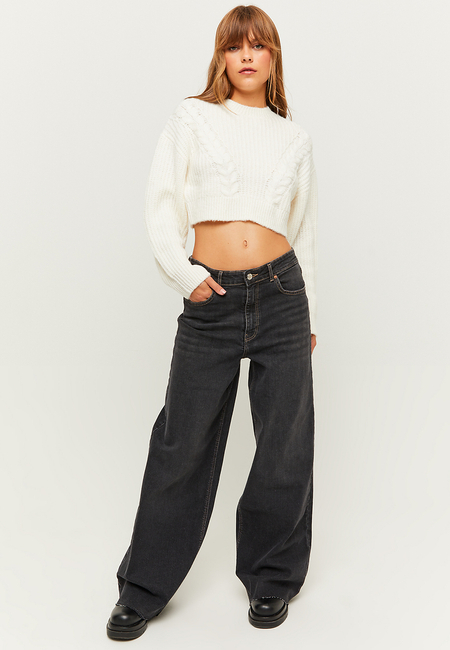 TALLY WEiJL, High Waist Wide Leg Jeans for Women