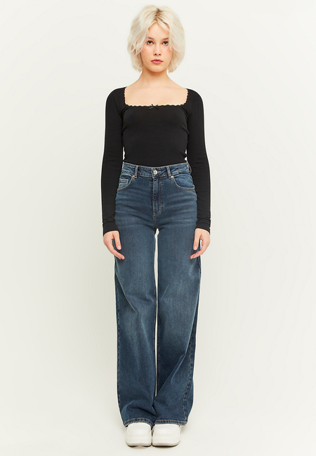 TALLY WEiJL, High Waist Wide Leg Jeans for Women