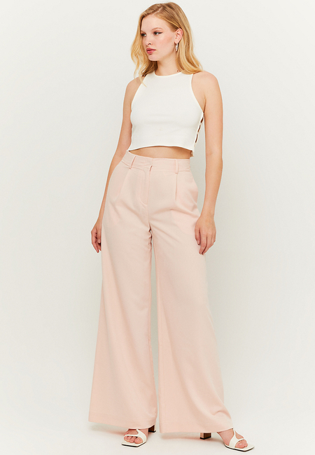 TALLY WEiJL, Pink Wide Leg Trousers for Women