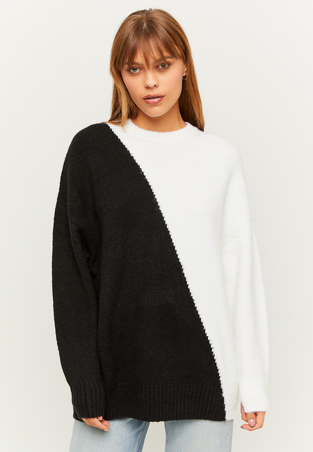 TALLY WEiJL, Colorblock Oversize Jumper for Women