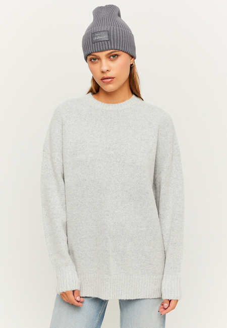 TALLY WEiJL, Grey Oversize Jumper for Women