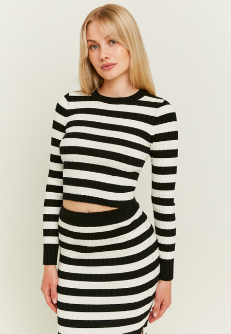 TALLY WEiJL, Pull Ajusté Blanc en Maille for Women