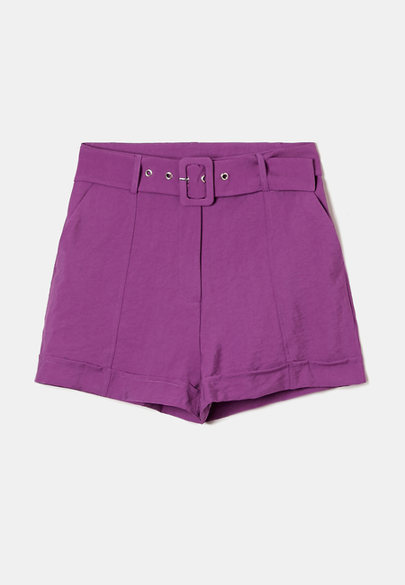 TALLY WEiJL, Lightweight Shorts With Belt for Women