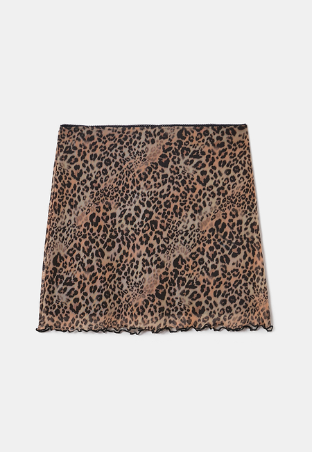 TALLY WEiJL, Μίνι Φούστα Animal print  for Women