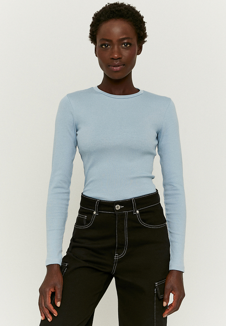 TALLY WEiJL, Μπλε Basic Top for Women