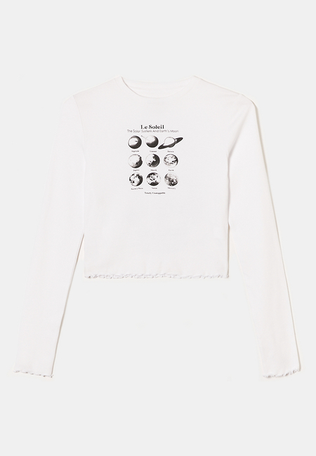 TALLY WEiJL, Bedrucktes Cropped-T-Shirt for Women