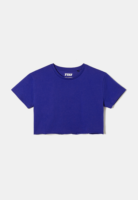 TALLY WEiJL, Cropped Basic T-shirt for Women