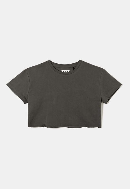 TALLY WEiJL, Cropped Basic T-shirt for Women