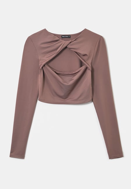 TALLY WEiJL, Kurzes Top mit Cut Out for Women