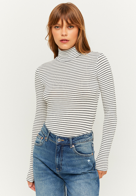 TALLY WEiJL, Striped Basic T-Shirt for Women