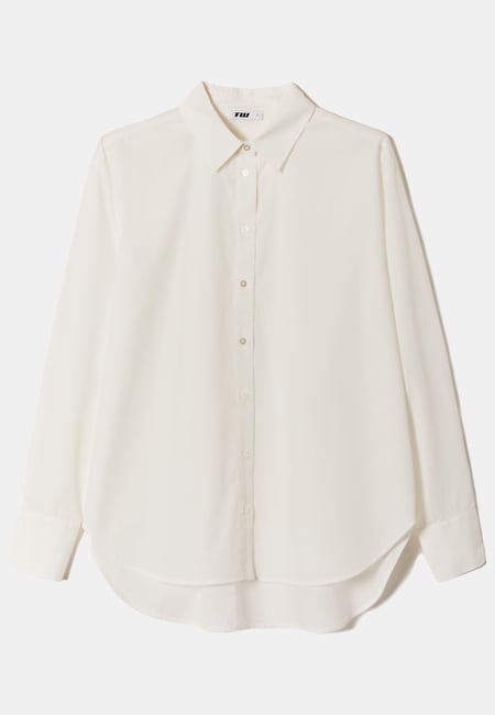 TALLY WEiJL, Camicia Oversize Bianca for Women